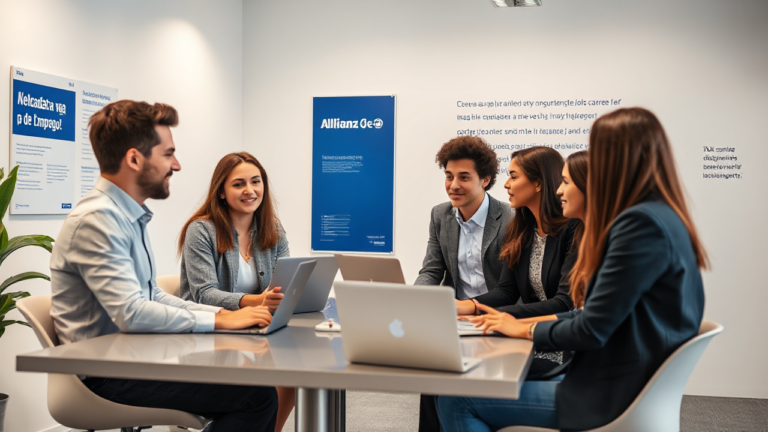 Oportunidades laborales en Allianz seguros en España.