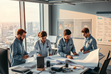 Imagen que representa oportunidades laborales y beneficios en Siemens para ingenieros.