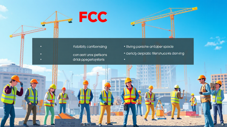 Oportunidades de empleo en construcción con la FCC