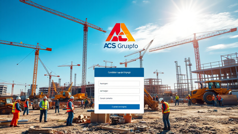 Candidatura a vaga de emprego en construcción con ACS.