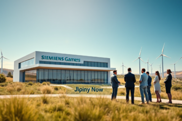 Banner de Siemens Gamesa buscando talento en energías renovables.