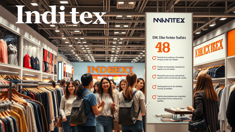 Inditex busca nuevos talentos en el sector retail ofreciendo buenos salarios y beneficios.