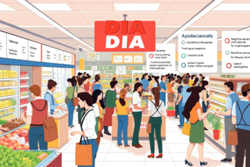 Oportunidades laborales en supermercados DIA con salarios atractivos y beneficios para empleados.