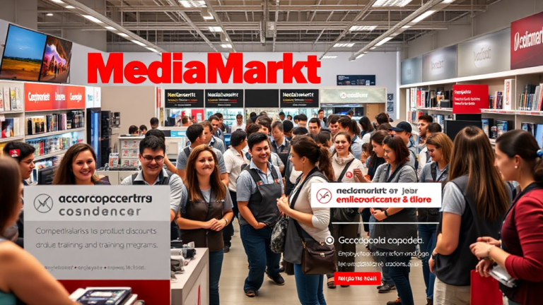 Explora las oportunidades de empleo y beneficios en MediaMarkt en el sector de electrónica.