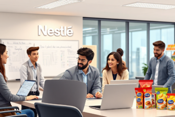 Oportunidades de empleo y beneficios en Nestlé en el sector de alimentos.