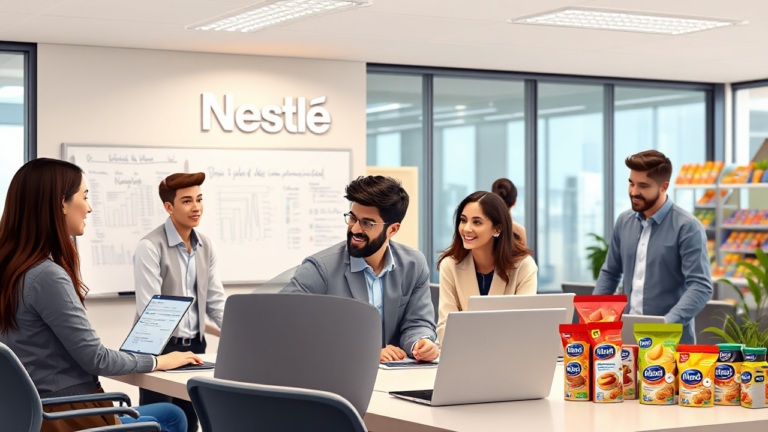 Oportunidades de empleo y beneficios en Nestlé en el sector de alimentos.