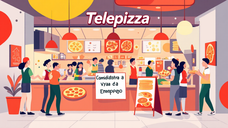 Candidaturas disponibles para empleo en Telepizza