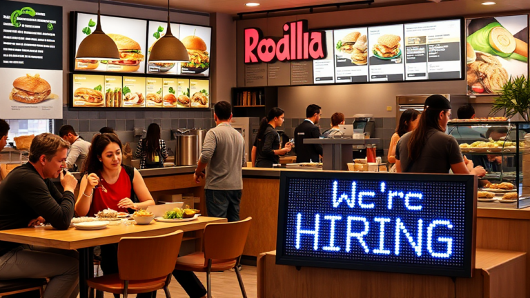 Candidatura para empleo en Rodilla, restaurante popular