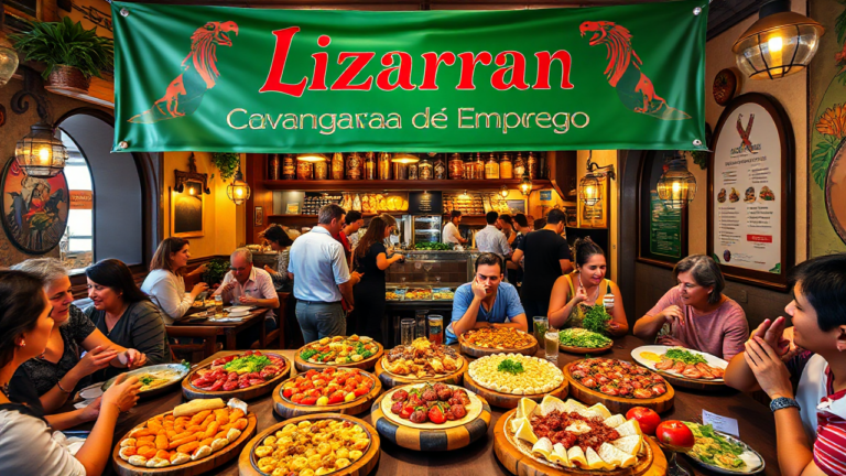 Candidatar a vaga de emprego en Lizarran tapas